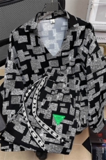 1冰丝衬衫男一套装九分裤男潮流搭配七分袖POLO衫男TZ7732P75控89，男装Polo衫，星座226-2
