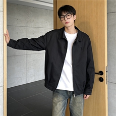 现货！春季老钱夹克上衣外套EX51076-涤纶-特批55，男装夹克，电商A061