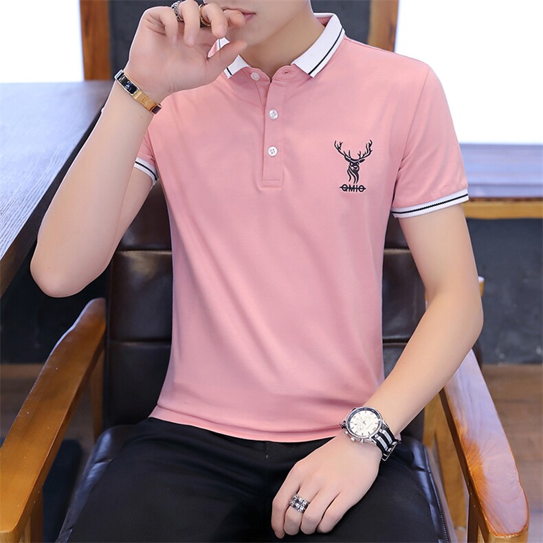 款8028短袖t恤男士韩版上衣服半袖polo衫潮流体恤衫男装薄,男装T恤,电商D310（原电商305）