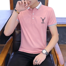 款8028短袖t恤男士韩版上衣服半袖polo衫潮流体恤衫男装薄，男装T恤，电商D310（原电商305）
