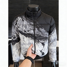 AA2115P95平替立领棉服男户外加厚保暖同款运动学生棉袄冲锋衣，男装夹克，电商B323A