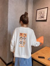 秋季不二家圆领卫衣，女装卫衣/绒衫，NOUSWEETY 诺小姐衣橱