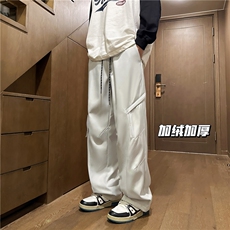 A751-特P45加绒加厚防水冲锋裤保暖休闲裤冬季弯刀裤1，男装休闲裤，电商B335
