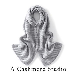 冬季长方形提花围巾时尚百搭通勤简约休闲，围巾，蒙娇羊绒