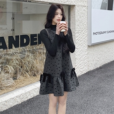 现货现货2025春装背心连衣裙P125-K178两件套2C167-886-P175-K238，女装套装/套裙，2C167