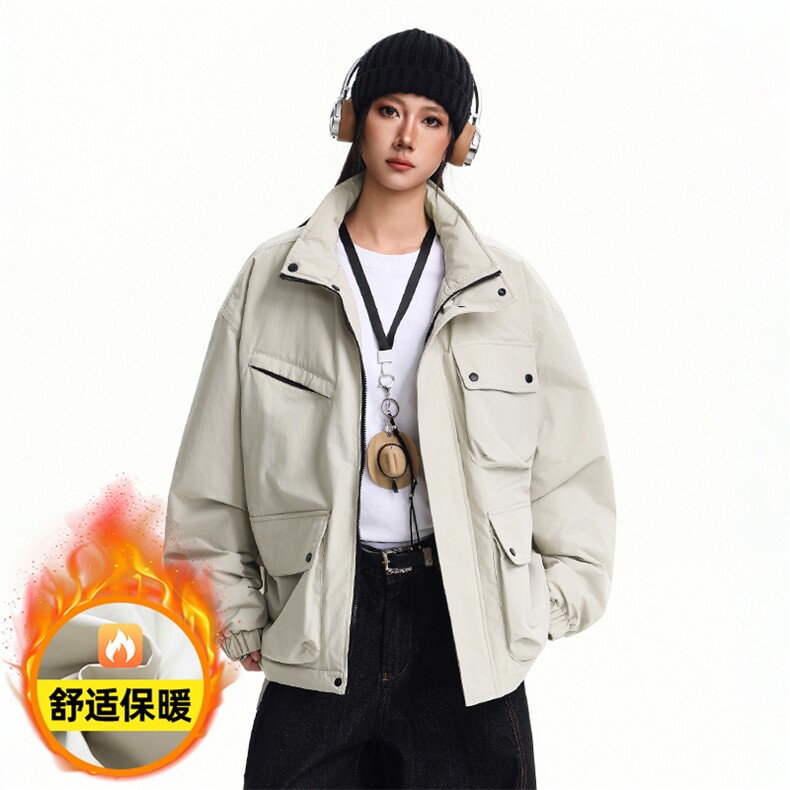 美式新款秋冬多口袋户外机能休闲棉衣外套 A436-W990-P95138图片