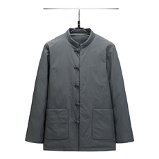 唐装羽绒服冬季风盘扣休闲加厚90%白鸭绒保暖外套BG8891-P235，男装羽绒服，星座1105-3
