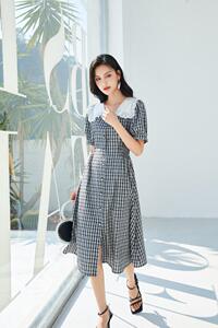 夏季新款连衣裙,女装连衣裙,千浪依族