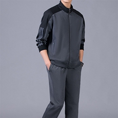 中年男士长袖立领外套男春秋潮流2023新款潮男装衣服夹克上衣春装，男装休闲套装，电商B212（原钱塘6029）