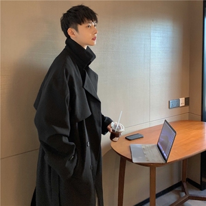 现货不缺货 秋装薄款中长款风衣 1209-1-FY11-P80 控138图片