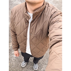 高品轻盈保暖运动户外菱格棉衣男女绗缝茄克外套棉服A1056-P80，男装棉衣，星座1505