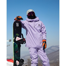防风防水兔耳朵银狐绒滑雪服潮情侣套装M38+K1002J加绒P200控328，男装休闲套装，电商A001