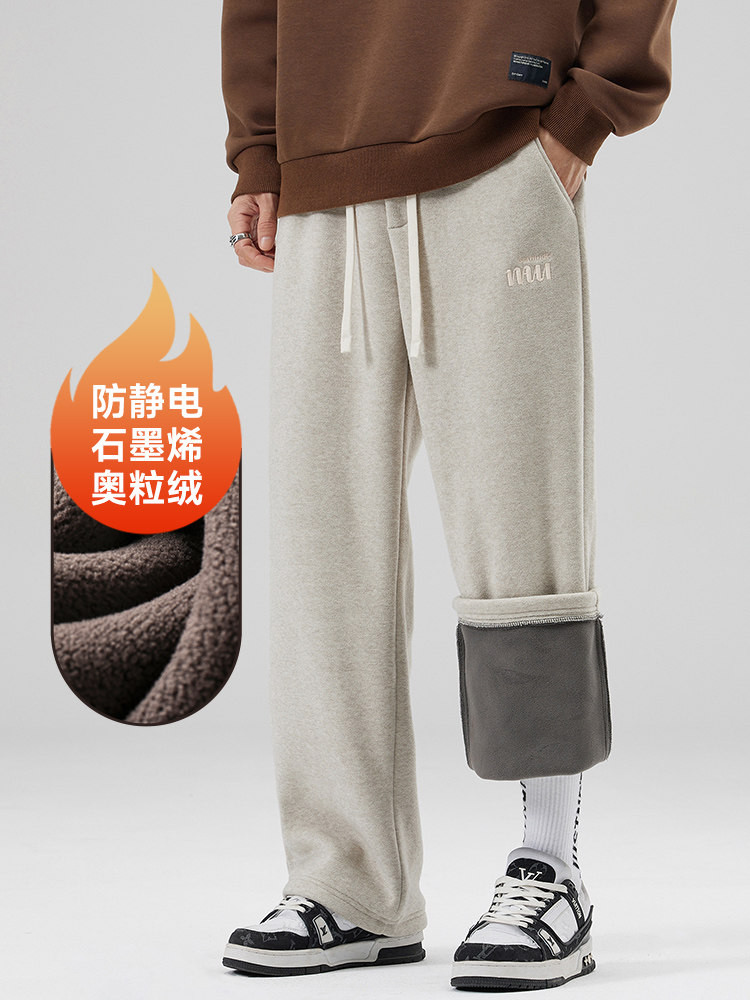 A178-1DY591AP95奥粒绒秋冬季美式休闲针织卫裤,男装休闲裤,电商A178-1
