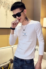 CT6806/2021春秋社会小伙痞帅修身潮流字母百搭T恤长袖男，男装T恤，星座102A（原电商D309-1）