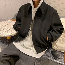 男秋季2023新款长袖夹克外套有垫肩送小胸针JK21P58，男装夹克，星座1116-2