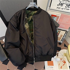 美式破坏工装战术加厚仿兔绒连帽迷彩座山雕夹克外套MF333-P100，男装夹克，星座412-2