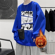 克莱因蓝加绒款