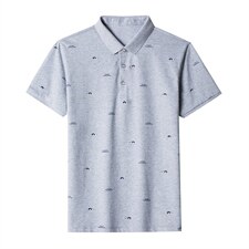 岁还短袖T恤男翻领棉质上衣夏季中年男士商务休闲百搭爸爸夏装，男装T恤，电商B212（原钱塘6029）