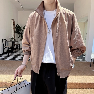 夏季运动外套男超轻薄加肥加大码情侣防晒衣服A236-5018-P85,男装防晒衣,电商A236