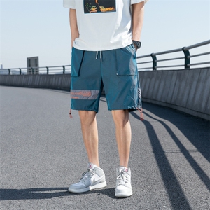 夏季韩版潮流亮面宽松工装短裤五分裤情侣短裤男A305-KX2060-P25图片
