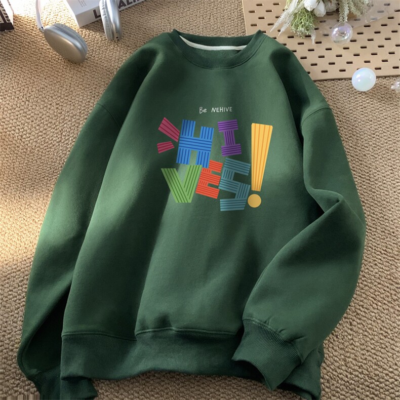 ！圆领卫衣男装港风长袖t恤男外套男WY510-特P23，男装T恤，电商B371