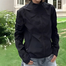 春夏款高品质冰感速干防晒服休闲户外运动外套透气弹力机能风夹克，男装防晒衣，电商A443