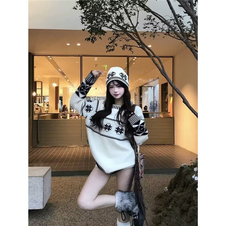 费尔岛毛衣百搭新款简约时尚流行气质日系潮流YM46-P57，男装针织衫/毛衣，星座208-5