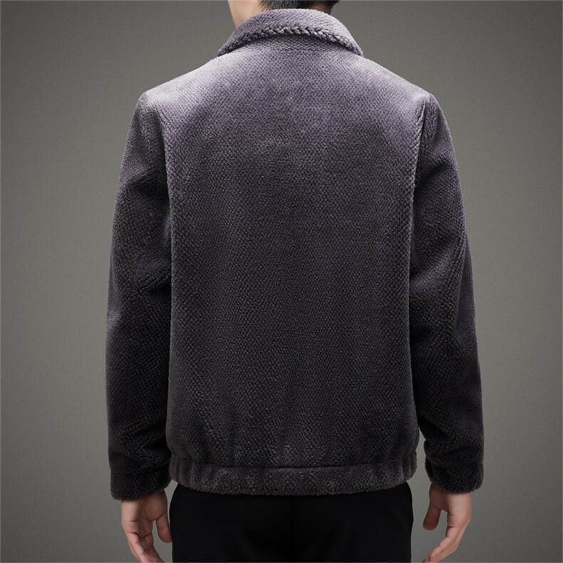 BAMJ-17732钱塘2020-2中年男士商务休闲简约冬季厚款夹克P465,男装夹克,钱塘207-2