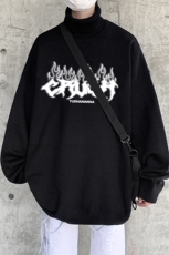 抖音供货、现货秋季冬高领毛衣宽松打底衫D223A-MG2307-特P45，男装针织衫/毛衣，电商019-1
