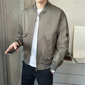 2025春季 店主风新款棒球领上衣外套男士休闲时尚夹克JK198-P98图片