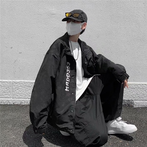 秋季新款日系古着口袋机能风迷彩宽松外套工装双层夹克JK14P55图片