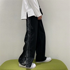 夏季薄款韩版潮流百搭排口裤子男休闲运动裤直筒宽松卫裤E684-P38，男装休闲裤，星座1008