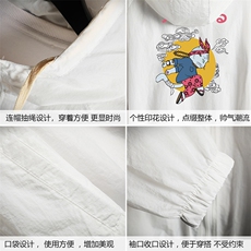 FS63012-P55薄款防晒衣男透气防紫外线钓鱼外套冰丝防晒服，男装夹克，电商A040A