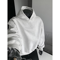 连帽加绒奥粒绒重磅无帽绳500克结构板卫衣硬挺外套RH5311JR-P58，女装短外套，星座610B-1