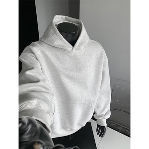 连帽加绒奥粒绒重磅无帽绳500克结构板卫衣硬挺外套 RH5311JR-P58图片