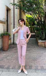 夏季新款短袖套裤，女装，樱·之秀