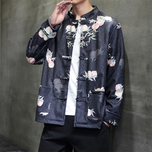 2026春装新款 风夹克外套 新中式蟠桃唐装复古汉服 2511-P128图片