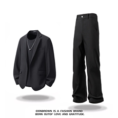 西服95%涤纶5%氨纶M-5XL大码XF78306P85控139西裤XK78151P45控68，男装西服，星座227-7