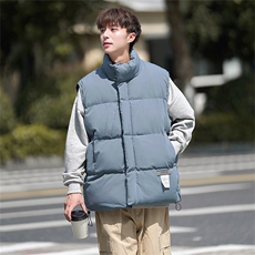 电商DSA028-MJ2101100聚酯P75冬季新款加厚马甲男士外套控108，女装短外套，电商A028