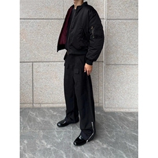 【有货】MF323ZZ-特95短宽bomber双面穿飞行夹克cleanfit棉服外套，男装夹克，星座1007（原301D）