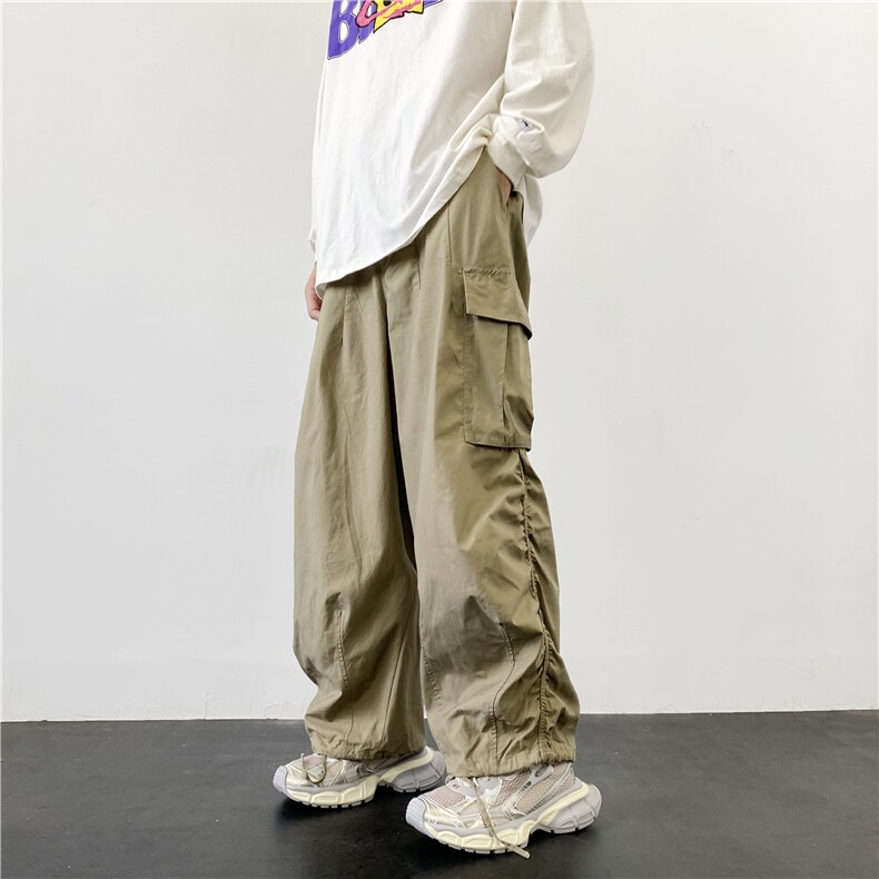 工装裤设计感小众oversize街头嘻哈高街潮流潮牌K07137-P45,男装休闲裤,星座308B-1