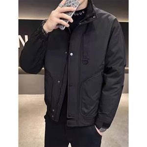夹克男士韩版潮流加厚时尚棉衣外套男上衣服男装M900-P75图片