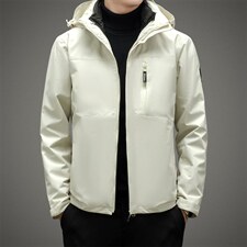 CD1918钱塘2020-2中青年男士时尚休闲帅气潮流春秋新款风衣P150，男装风衣，钱塘207-2