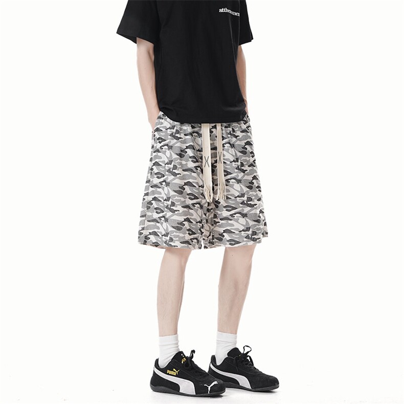 DK50001-P20短裤男女夏季新款休闲冰丝沙滩中裤宽松百搭五分裤,男装牛仔裤,电商A178