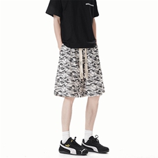 DK50001-P20短裤男女夏季新款休闲冰丝沙滩中裤宽松百搭五分裤，男装牛仔裤，电商A178