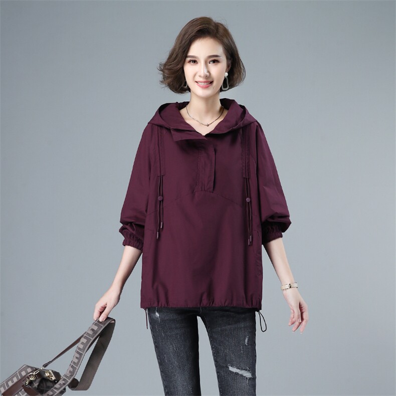 2021春秋新品短外套休闲套头衫308款,女装短外套,秋牧寒烟