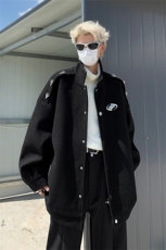 男装呢料夹克2026秋冬季新款毛呢大衣男生外套XZ514-2-F611-P135，男装夹克，星座514-2(原B239)