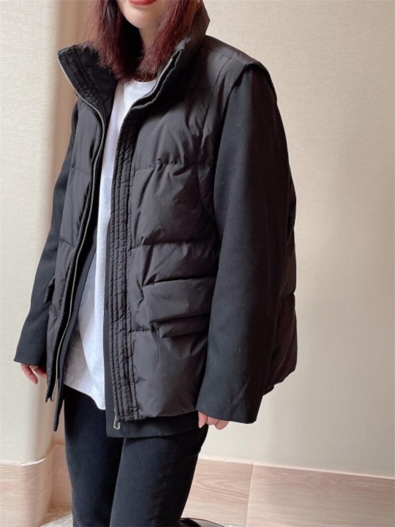 假两件羽绒服，补单，女装羽绒服，麦缇诺