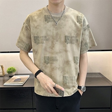 店主风~夏季扎染满印短袖T恤T2015/P50，男装T恤，电商B331