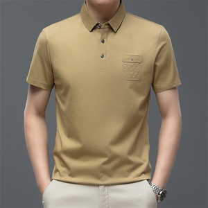 2024纯棉休闲款Polo衫男短袖夏季青年百搭T恤男上衣 QP1902-P55图片